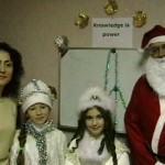 Открытый урок английского языка для детей в честь празднования Рождества и Нового Года в Симферопольском филиале Центра обучения английскому языку Лардан.