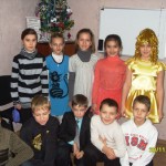 Проведение праздника Нового 2011 года в Симферопольском филиале центра обучения английскому языку Лардан