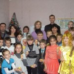 Проведение праздника Нового 2011 года в Симферопольском филиале центра обучения английскому языку Лардан